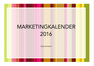 Marketingkalender 2016
